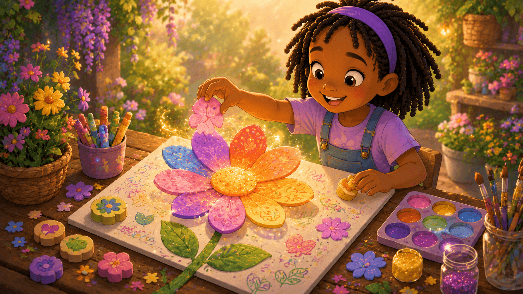 Flower Building UI